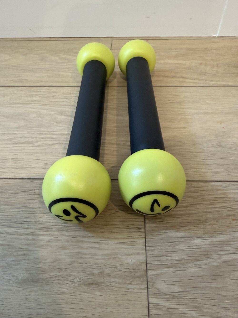 ZUMBA Fitness Body Shaping System Toning Sticks Shakers 1 lb *Hand Weights Only*
